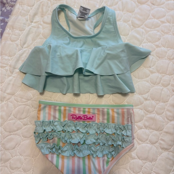 Two Piece Rufflebutt Bikini - Picture 2 of 2